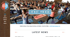 Desktop Screenshot of elkgroveyoga.com